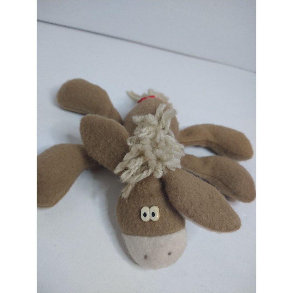 Hallmark Dickens Donkey Mule Vintage Christmas 1985 Plush Stuffed